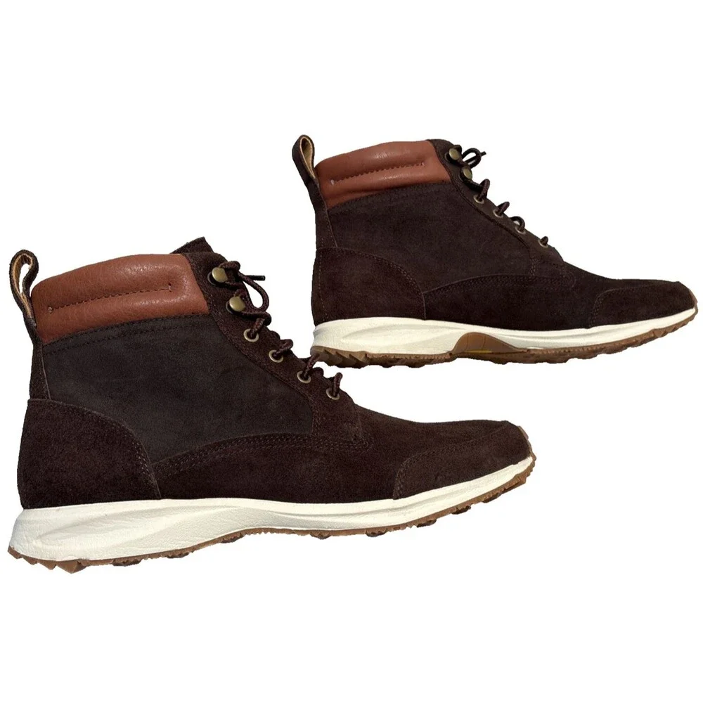 Hiking Waterproof Sneakerboot Cole Haan Branson Lace Up Suede Java Size 9 ($260)